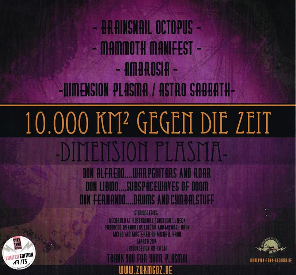 10.000 km Gegen Die Zeit: Dimension Plasma 12" - Image 2