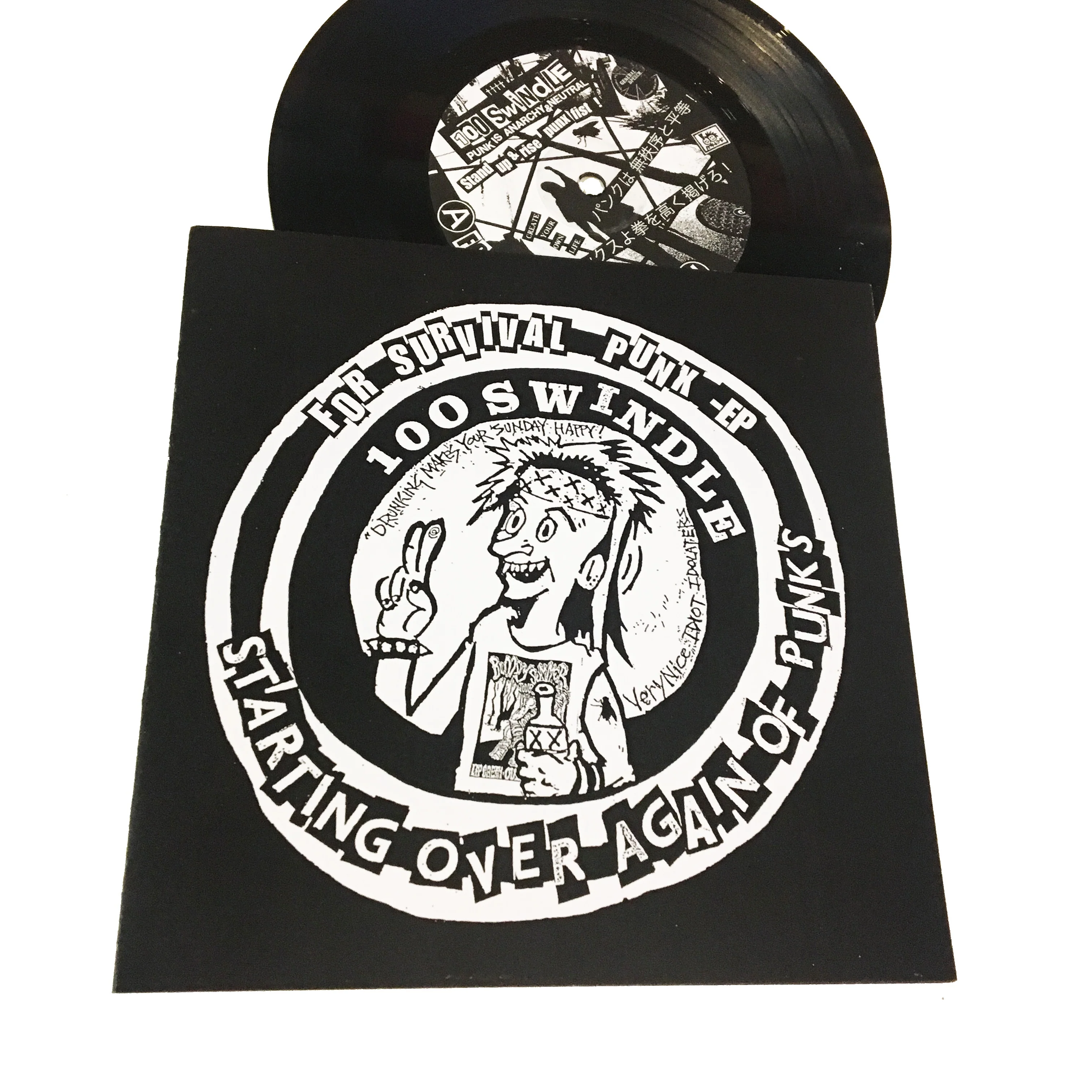 100 Swindle: For Survival Punx 7" (new)