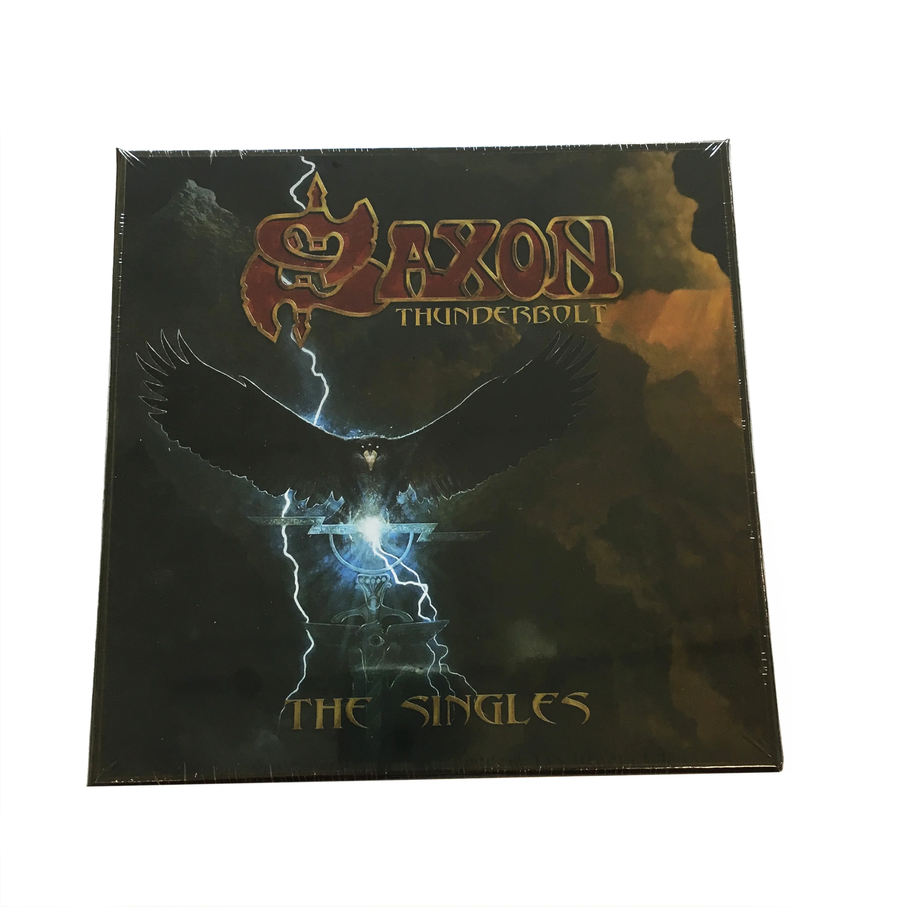 Saxon: Thunderbolt (The Singles) 7" box set