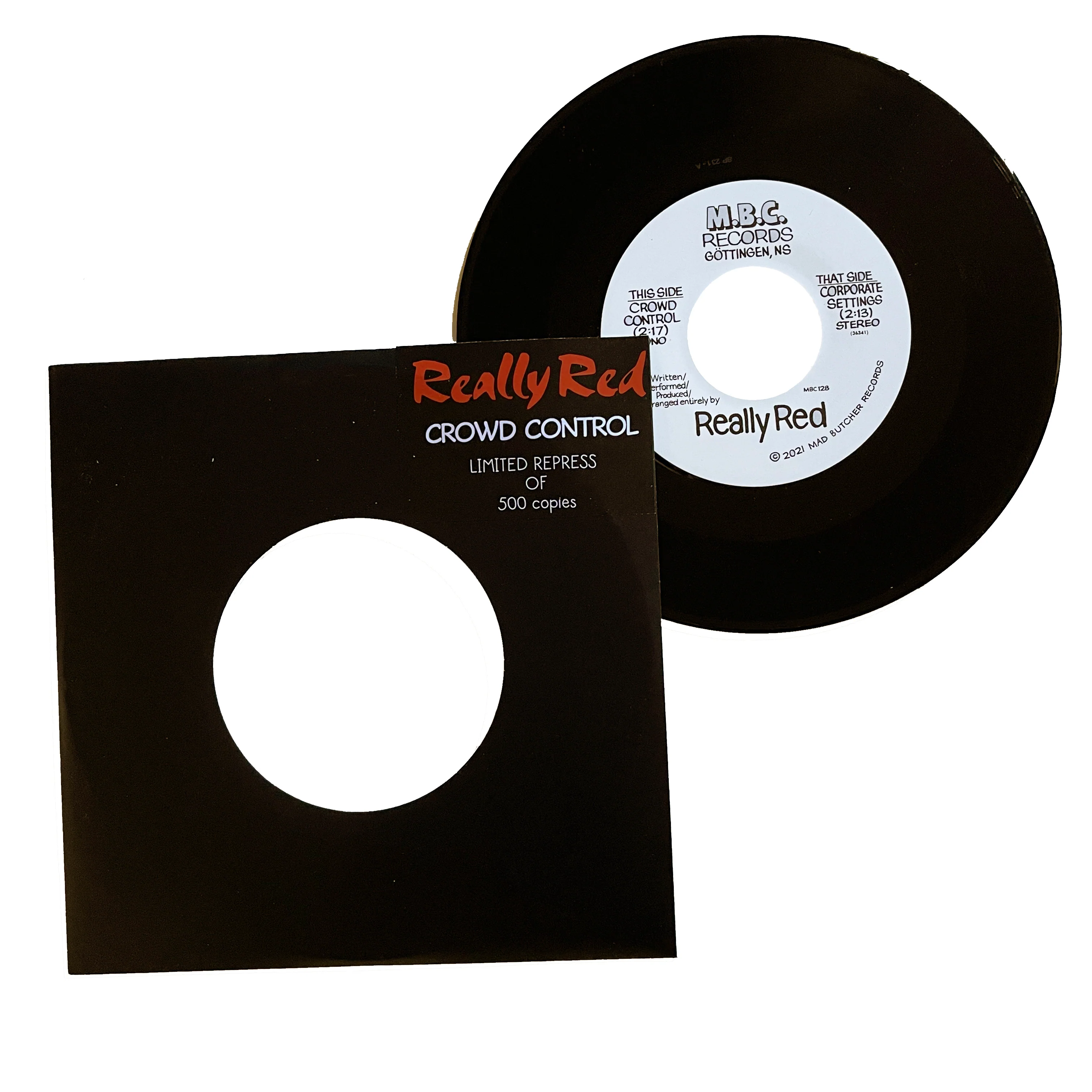 Really Red: Crowd Control 7"