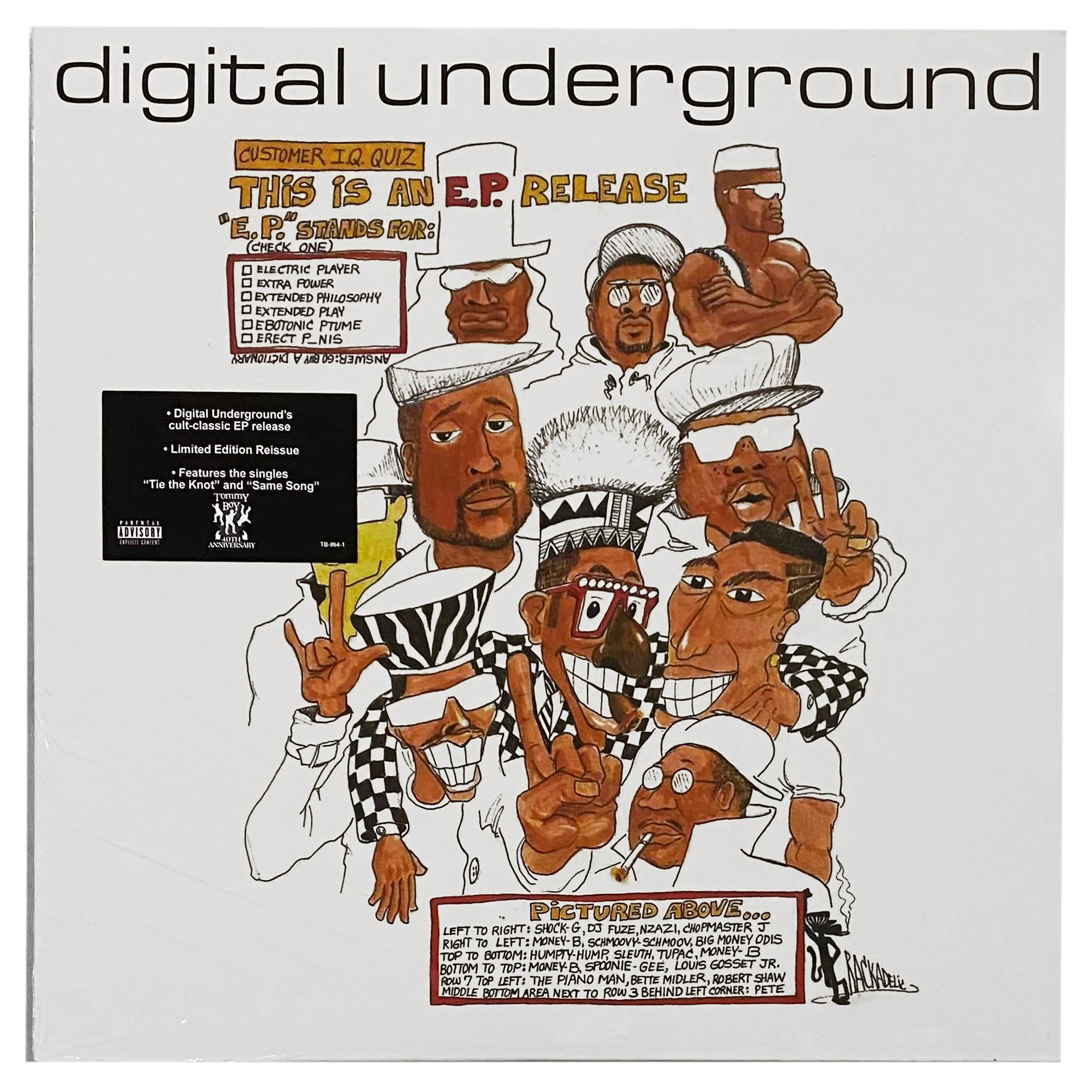 Digital Underground: This Is An EP Release 12"