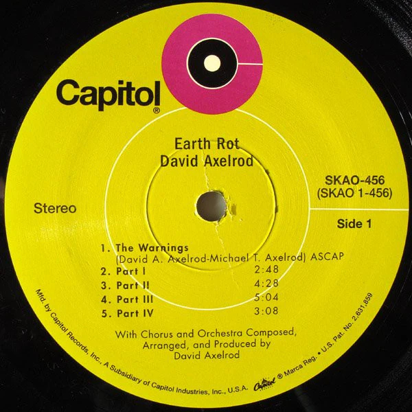 David Axelrod: Earth Rot 12" - Image 3