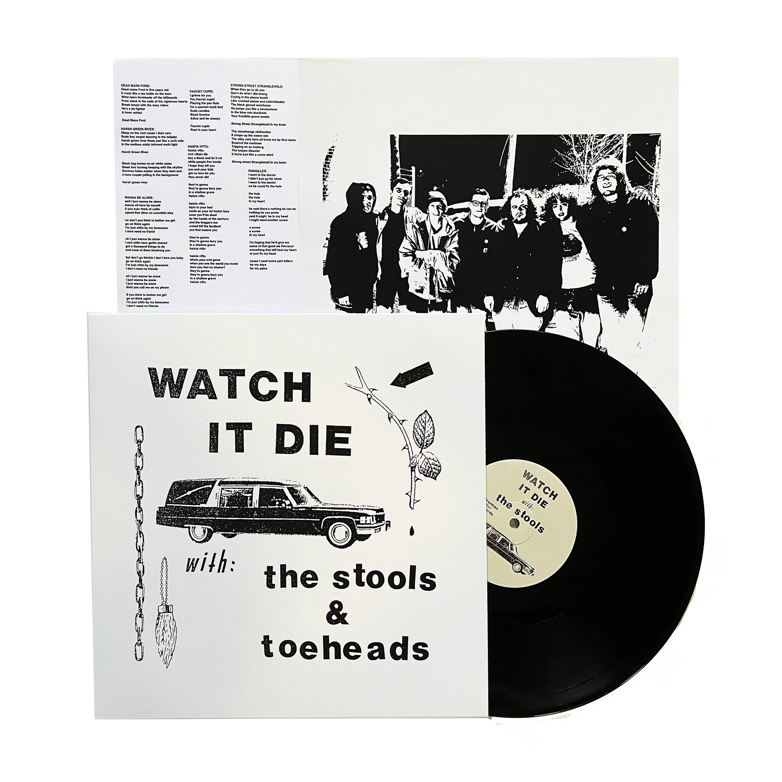 The Stools / Toeheads: Watch It Die 12"