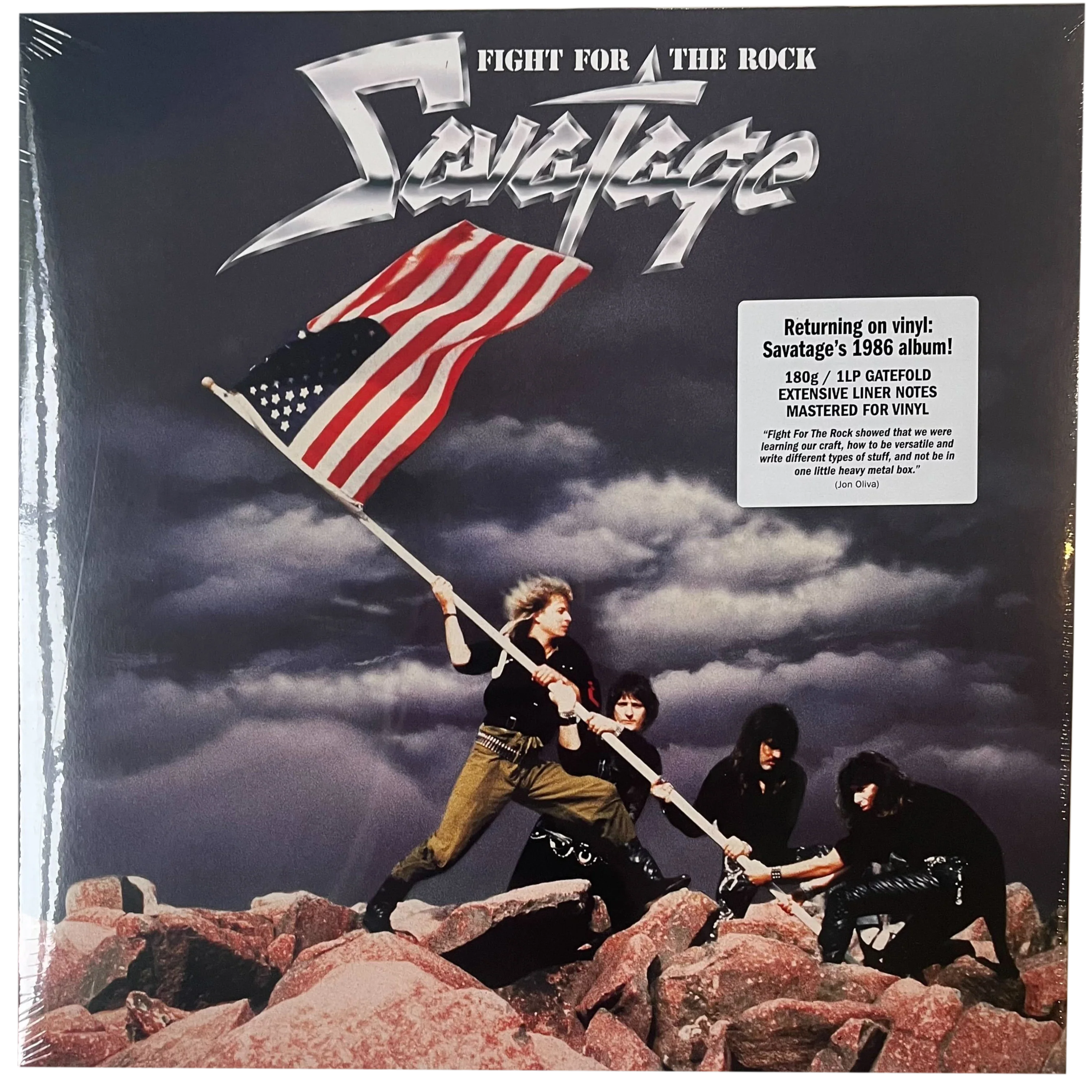 Savatage: Fight For The Rock 12"