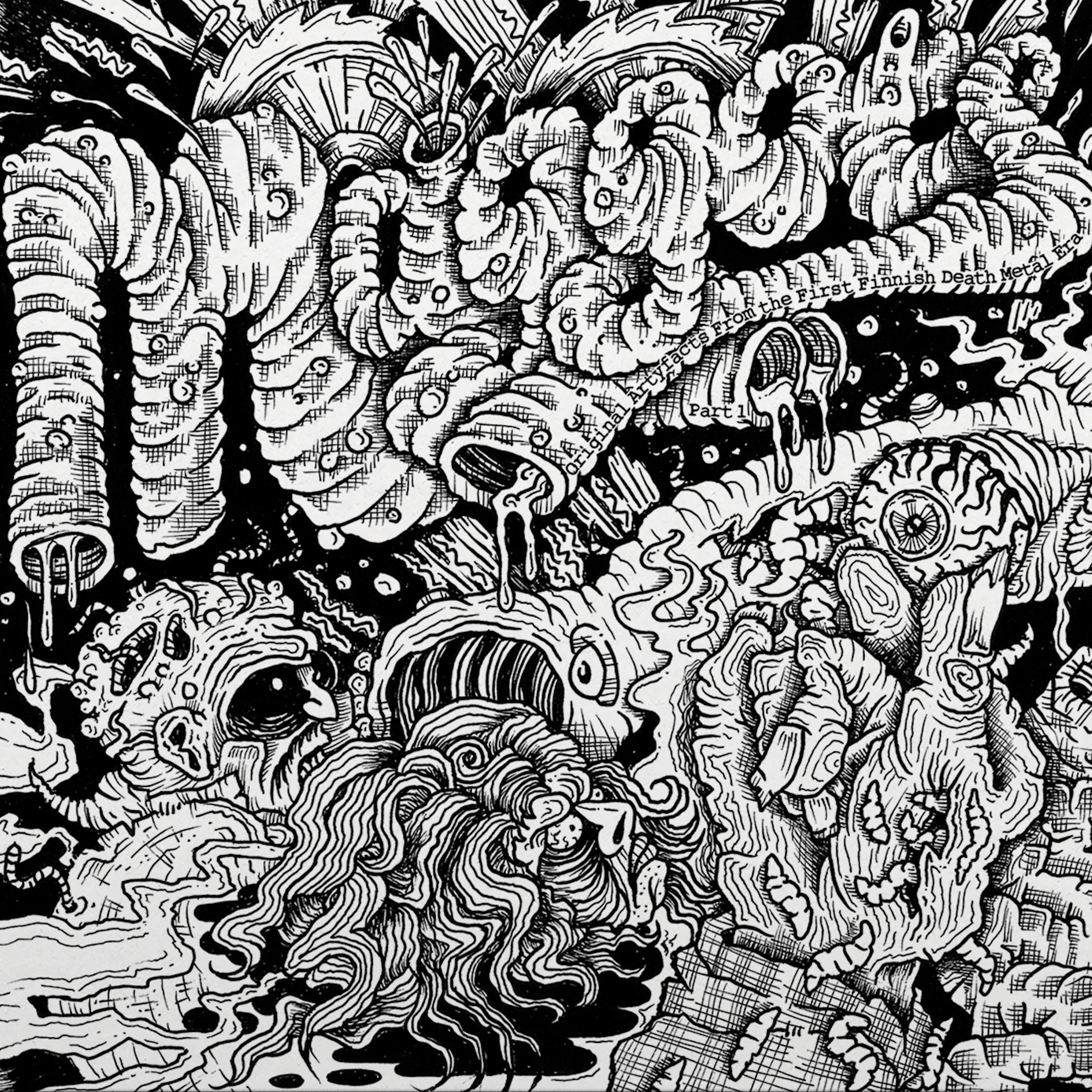 Abhorrence / Disgrace / Messiah Paratroops: Maggots 7" box set