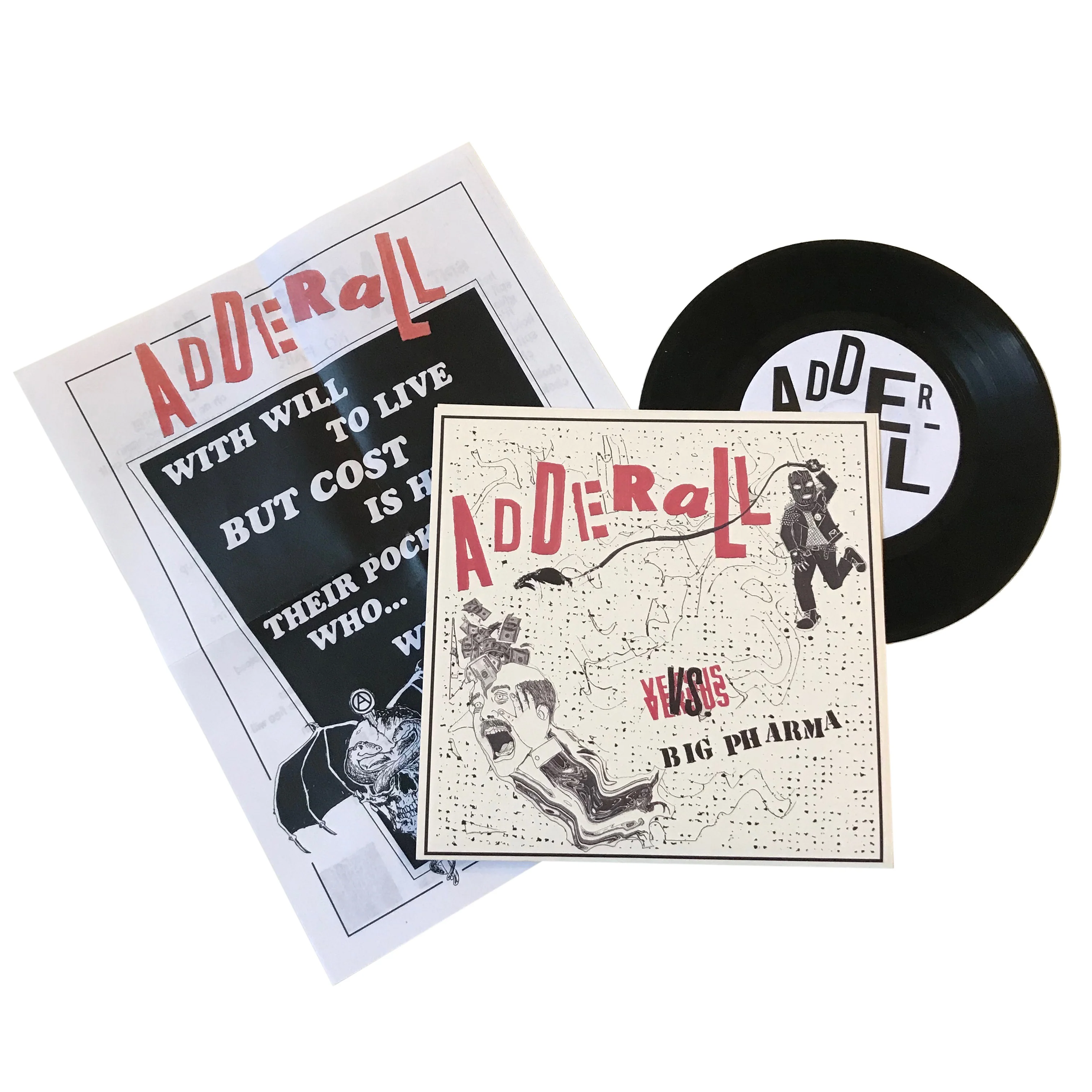 Adderall: Vs. Big Pharma 7" (new)