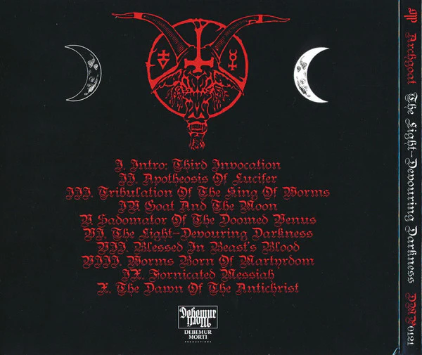 Archgoat: The Light-Devouring Darkness CD - Image 2
