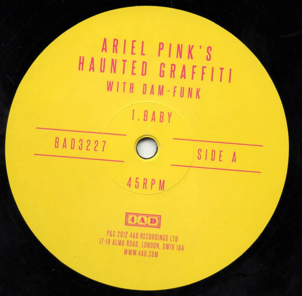 Ariel Pink's Haunted Graffiti: Baby 12" - Image 2