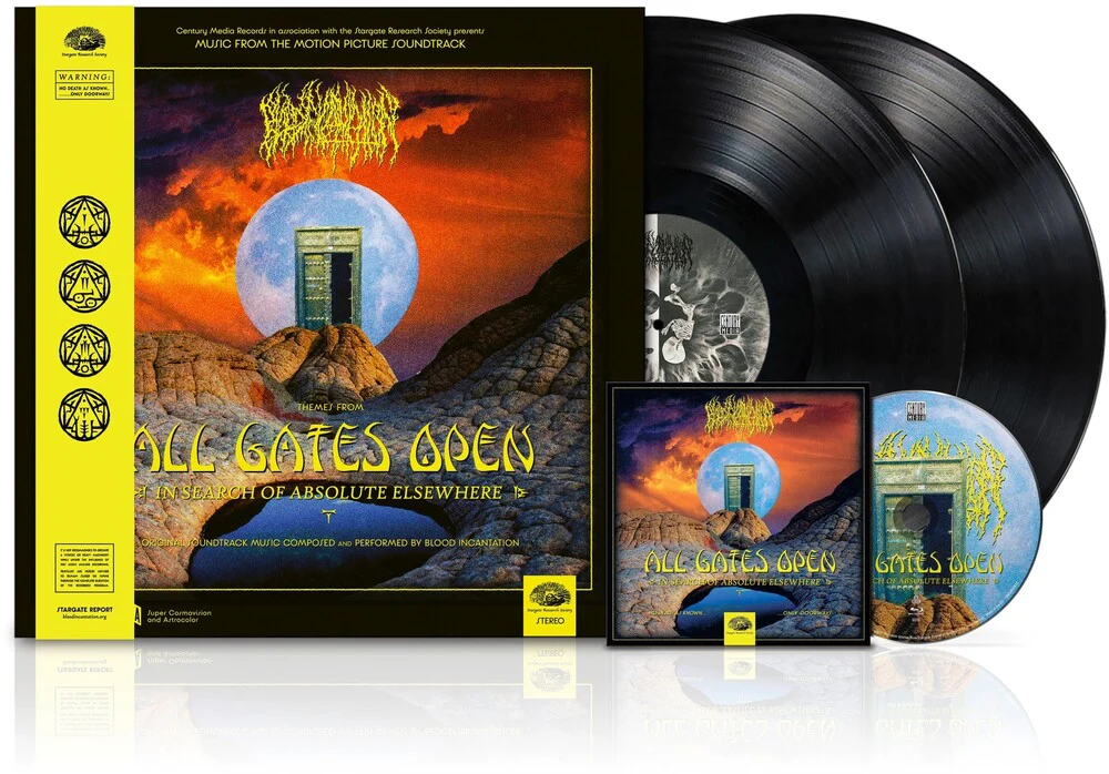 Blood Incantation: All Gates Open (Original Motion Picture Soundtrack) 2x12" with Blu Ray