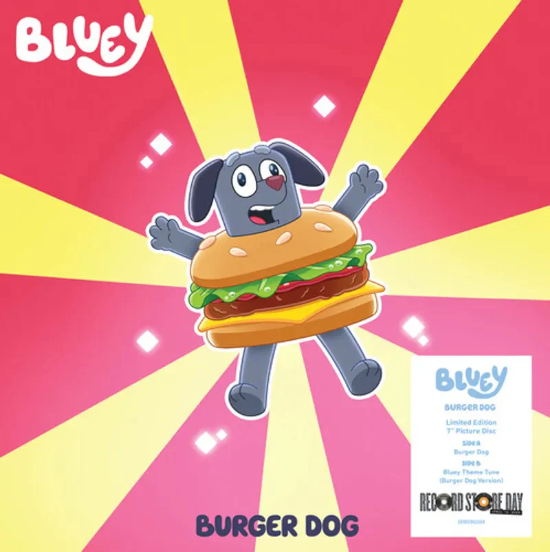 Bluey: Burger Dog Picture Disc 7" (RSD 2025)
