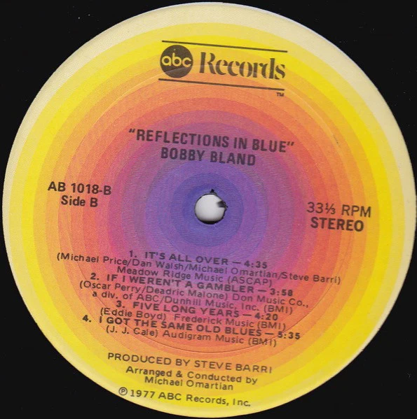 Bobby Bland: Reflections In Blue 12" - Image 4