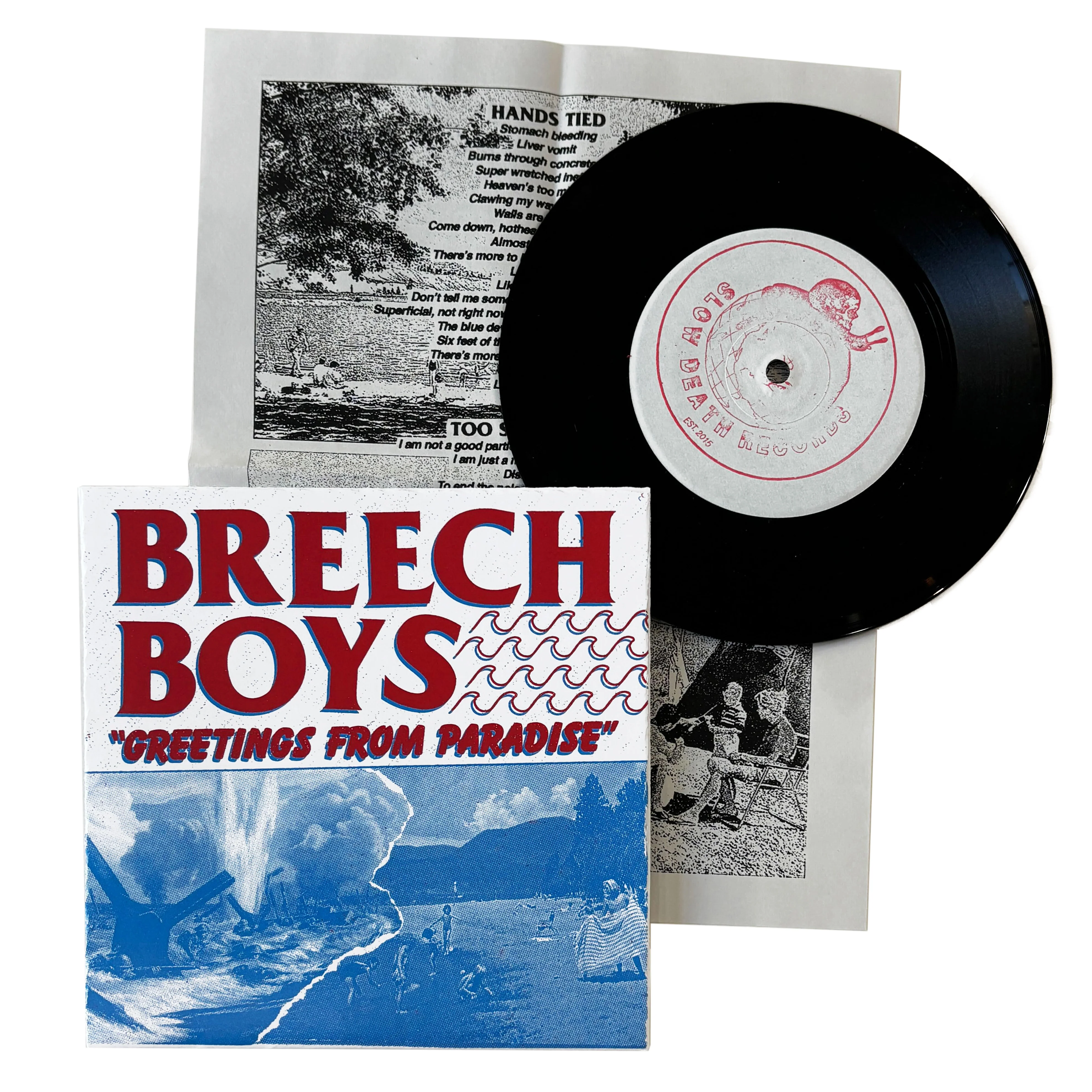 Breech Boys: Greetings From Paradise 7"