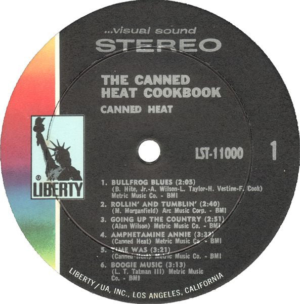 Canned Heat: The Canned Heat Cook Book (The Best Of Canned Heat) 12" - Image 3