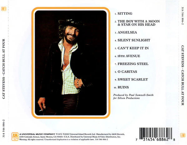 Cat Stevens: Catch Bull At Four CD - Image 2