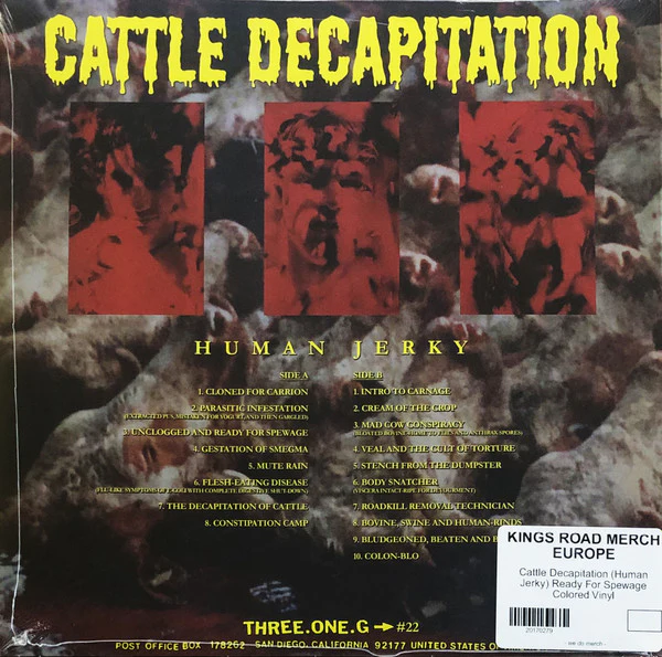 Cattle Decapitation: Human Jerky 12" - Image 2
