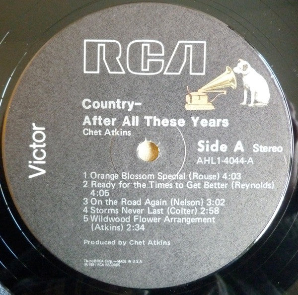 Chet Atkins: Country-After All These Years 12" - Image 3