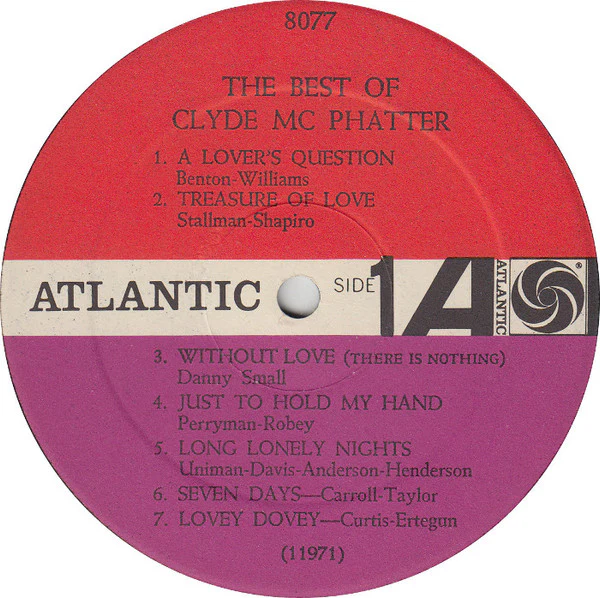 Clyde McPhatter: The Best of Clyde McPhatter 12" - Image 3
