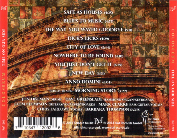 Colosseum: Time On Our Side CD - Image 2