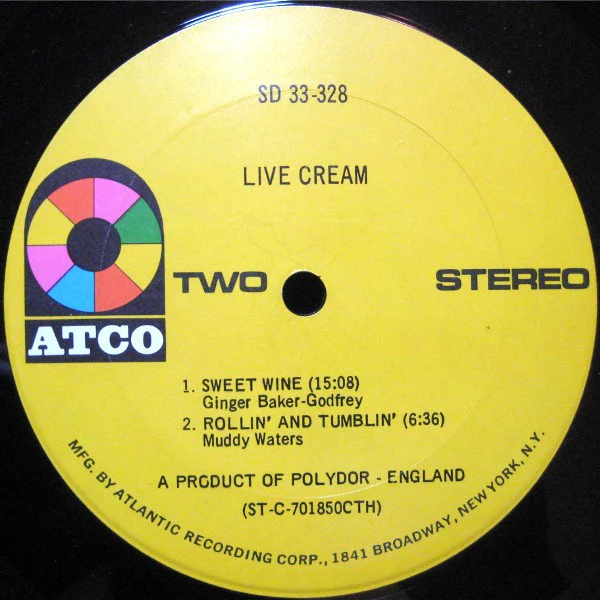 Cream: Live Cream 12" - Image 2