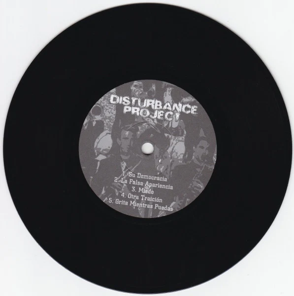 Disturbance Project / Terrorismo Musical: Split 7" - Image 3