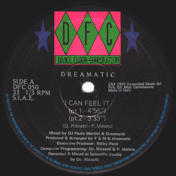 Dreamatic: I Can Feel It / Audio Trip 12"