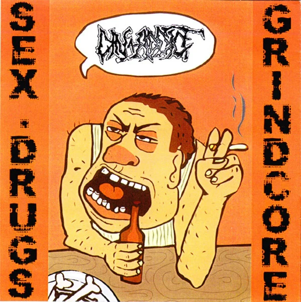 Embalming Theatre / Din-Addict: Split 7" - Image 2