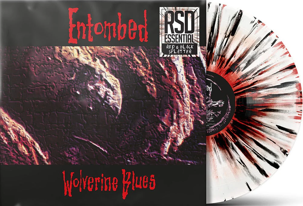 Entombed: Wolverine Blues 12" (white with red and black splatter vinyl)