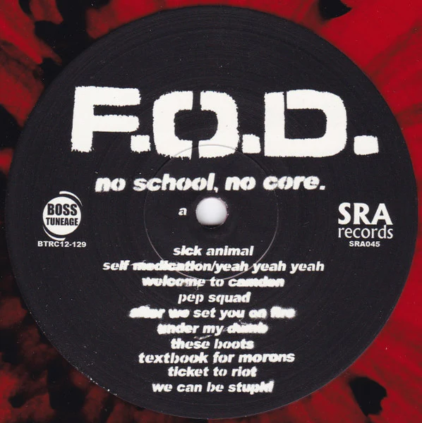 F.O.D.: No School No Core 12" - Image 2