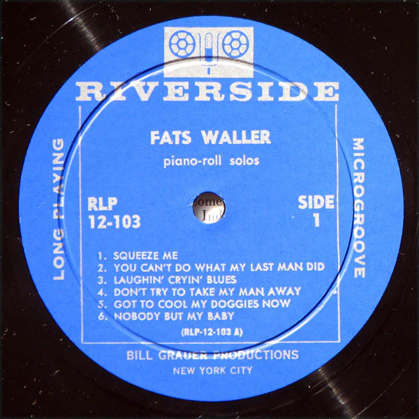 Fats Waller: Rediscovered Early Solos 12" - Image 2