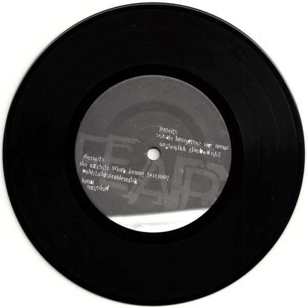 Fear Is The Path To The Dark Side: Someday... This War Is Going To End... 7" - Image 3