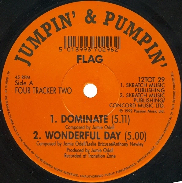 Flag: Four Tracker Two 12" - Image 3
