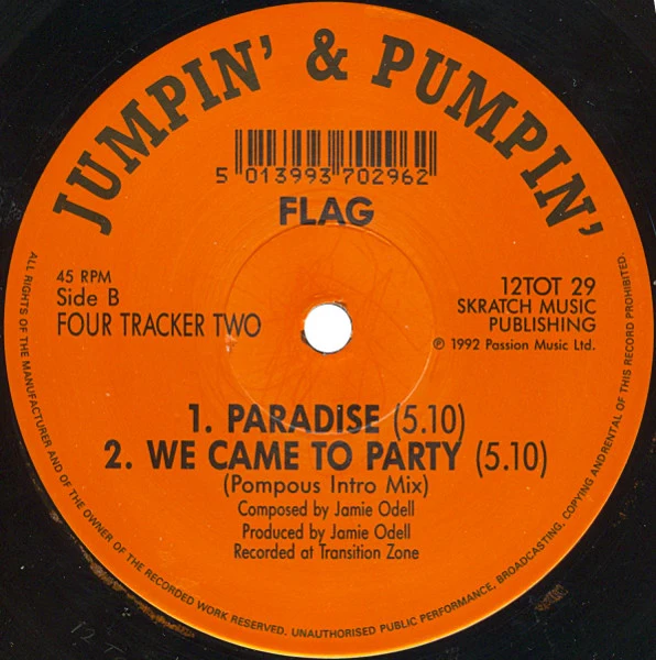 Flag: Four Tracker Two 12" - Image 4