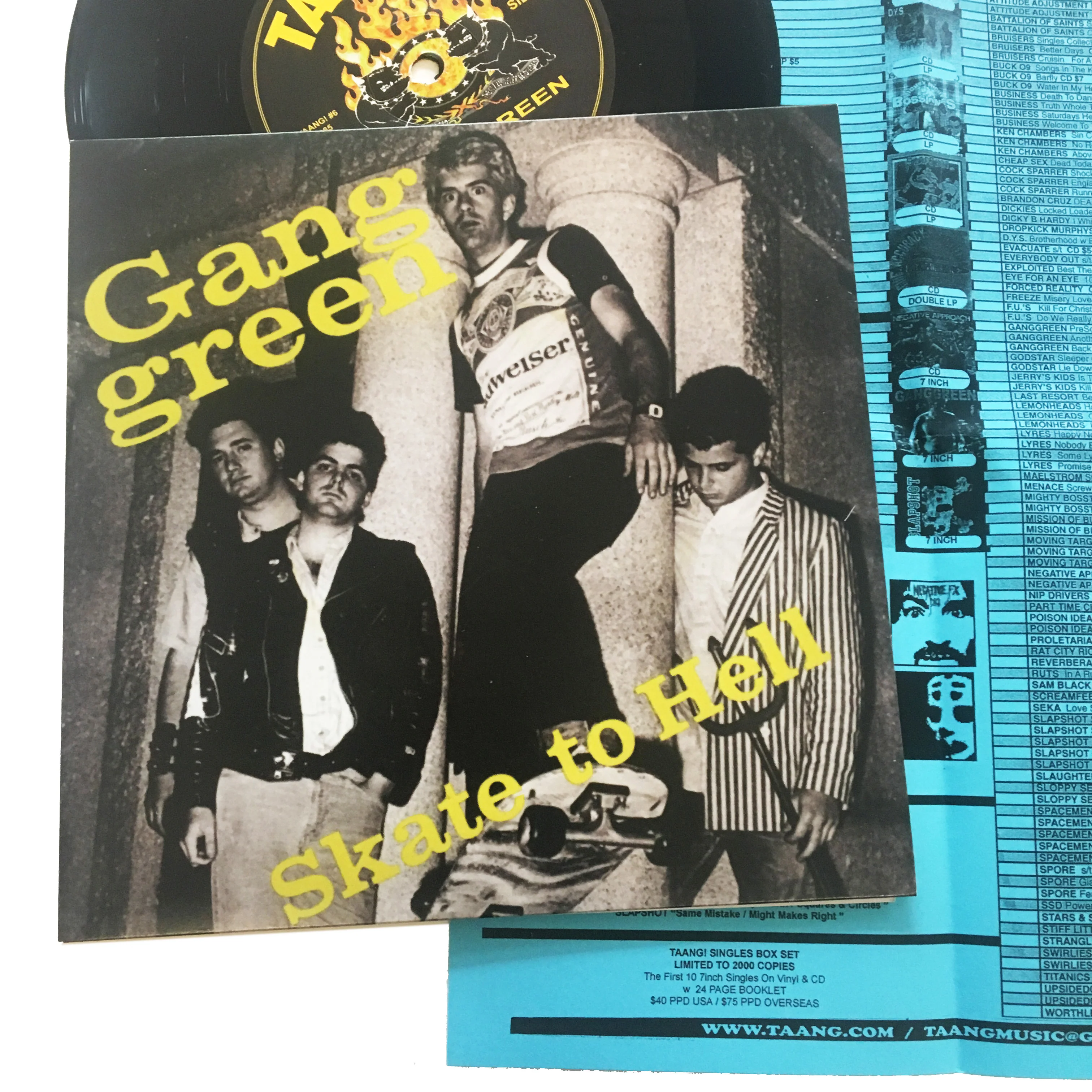 Gang Green: Skate To Hell 7" (new)