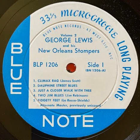 George Lewis And His New Orleans Stompers: Volume 2 12" - Image 3