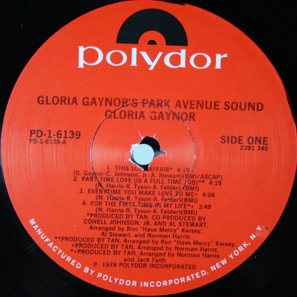 Gloria Gaynor: Gloria Gaynor's Park Avenue Sound 12" - Image 2