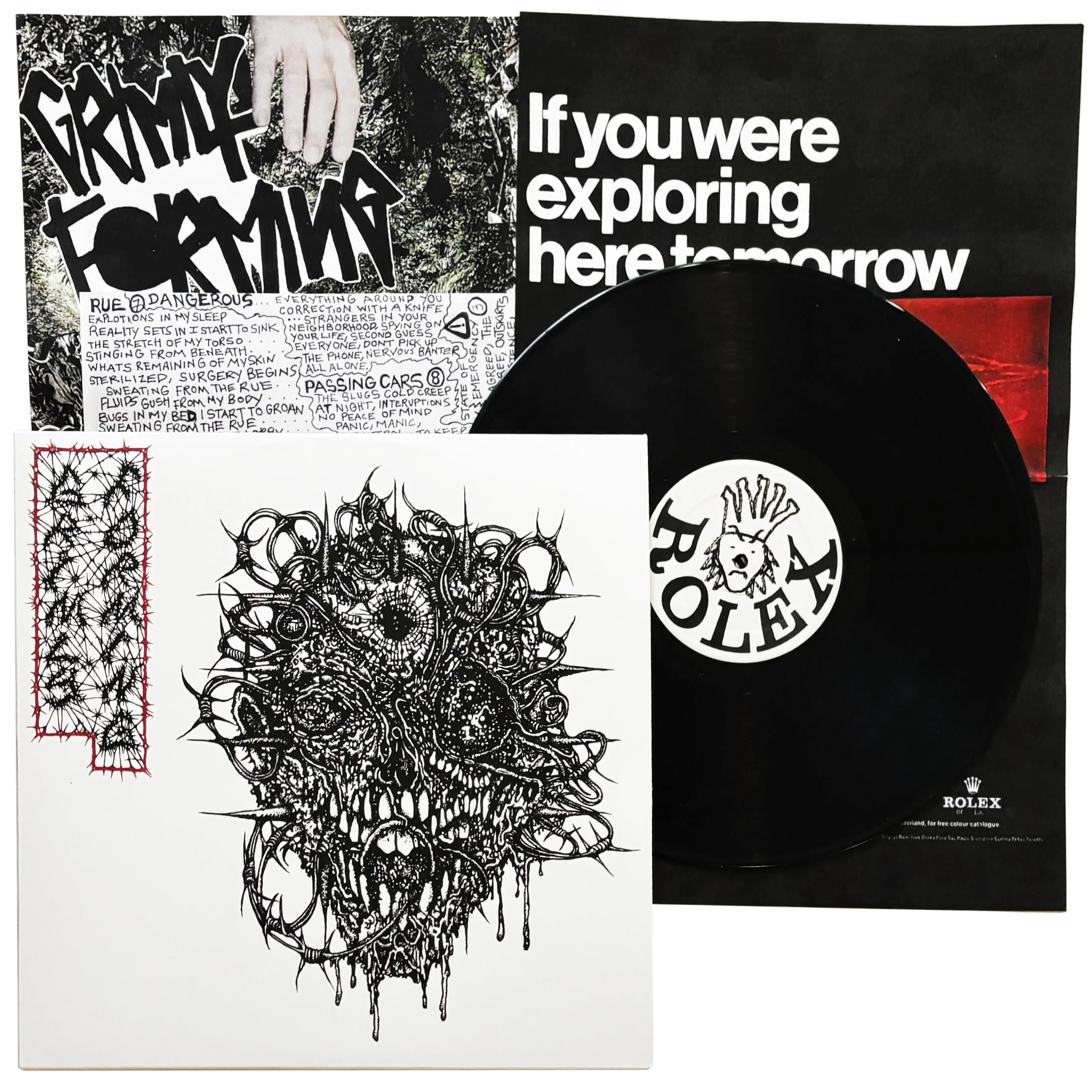 Grimly Forming / Rolex: Split 12"