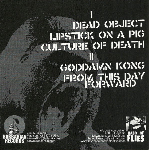Half Gorilla: Graceless Beasts 7" - Image 2