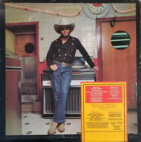 Hank Williams Jr.: One Night Stands 12" - Image 2