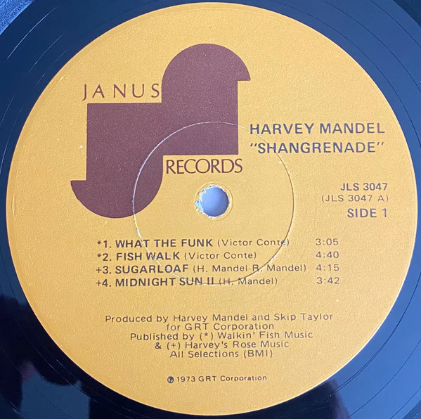 Harvey Mandel: Shangrenade 12" - Image 3