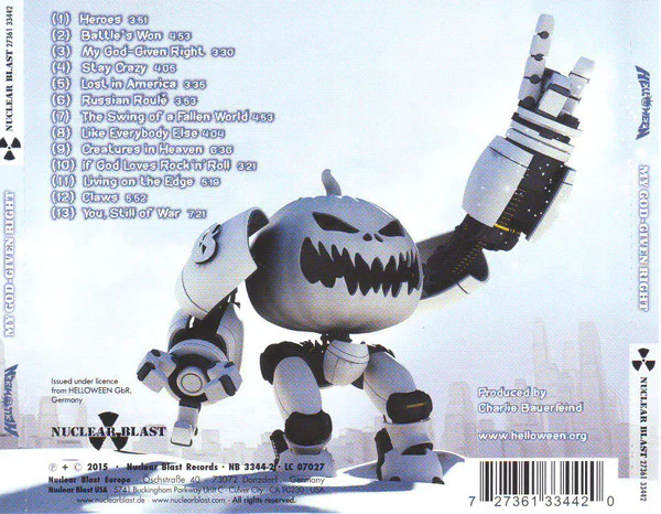 Helloween: My God-Given Right CD - Image 2