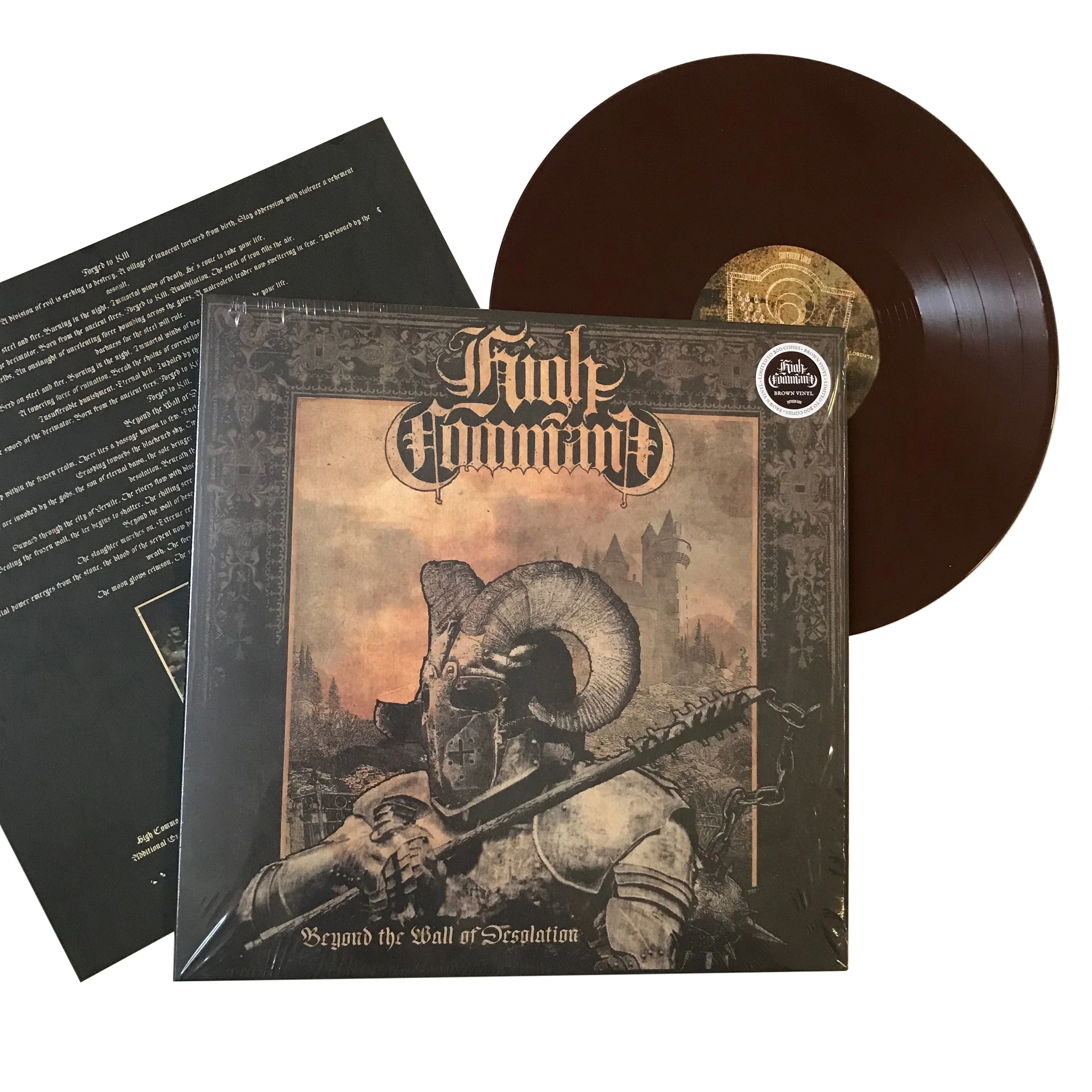 High Command: Beyond The Walls Of Desolation 12"