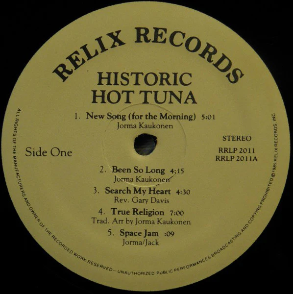 Hot Tuna: Historic 12" - Image 3