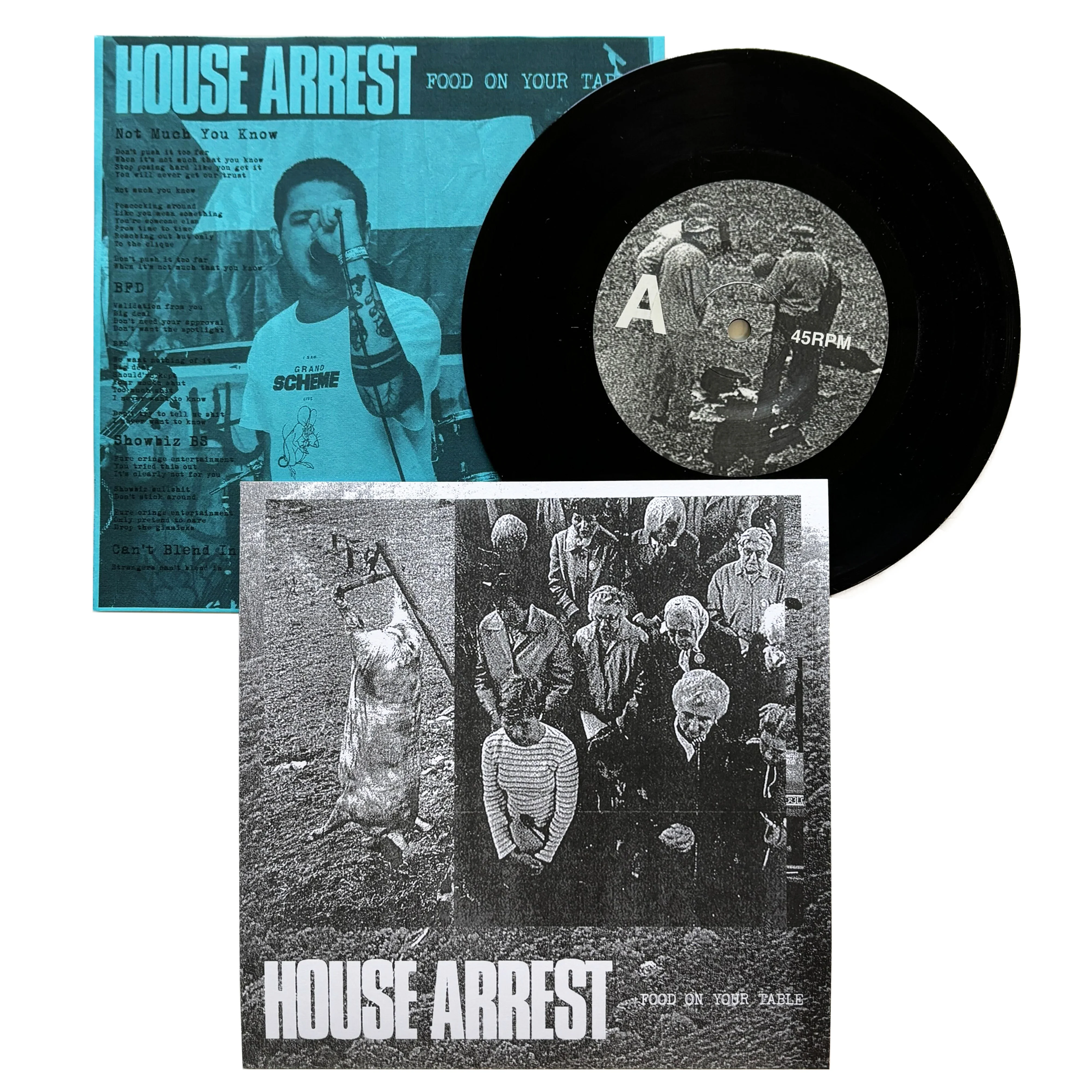 House Arrest: Food On Your Table 7"