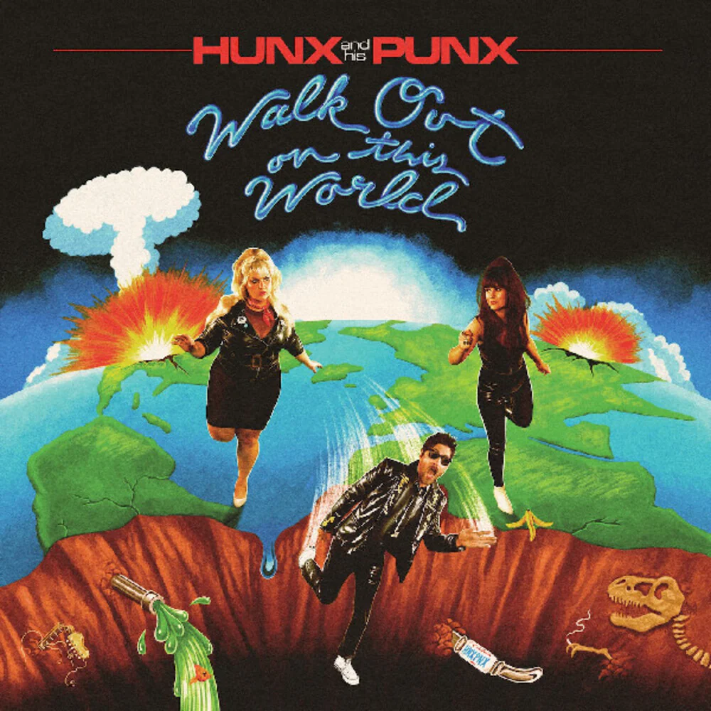 Hunx And His Punx: Walk Out On This World 12" (clear green splatter vinyl)