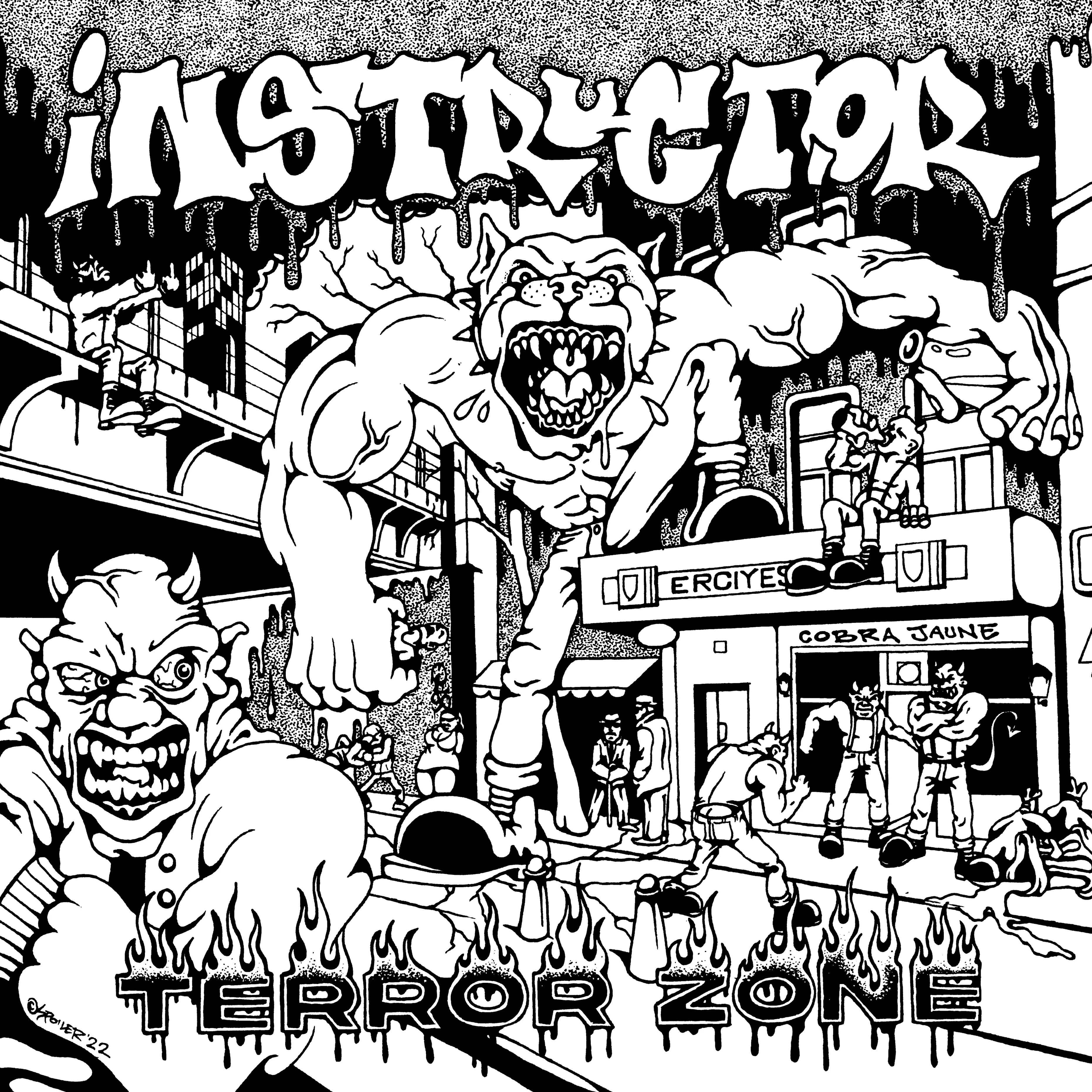 Instructor: Terror Zone 12" (yellow vinyl)