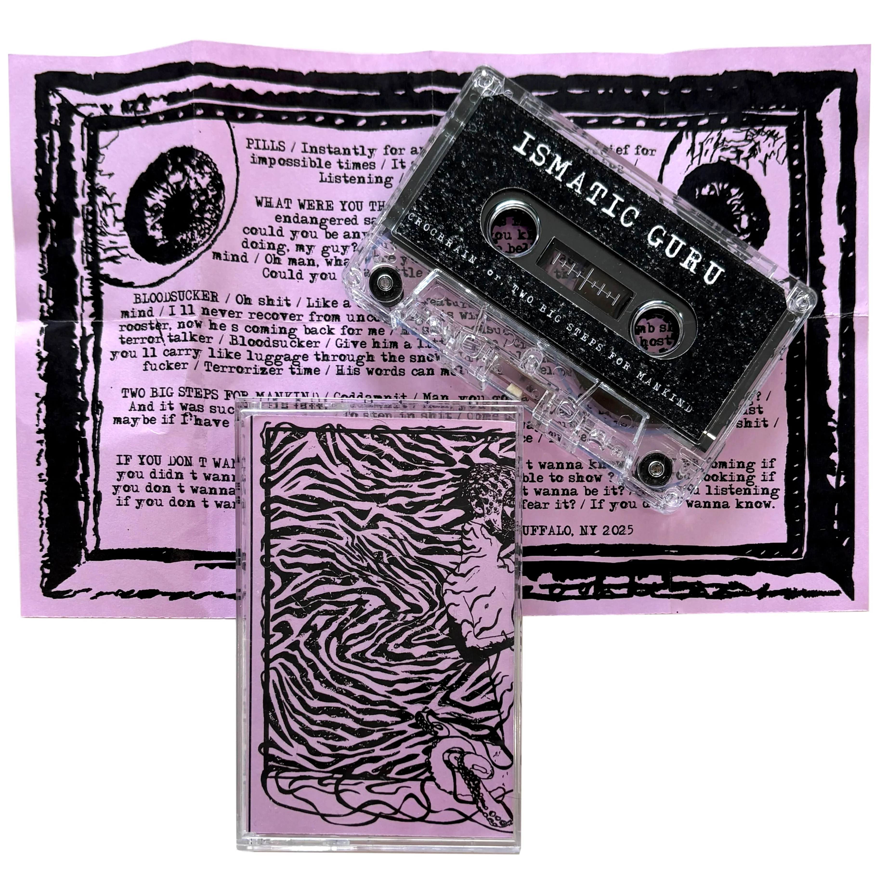 Ismatic Guru: Crocbrain, or, Two Big Steps For Mankind cassette