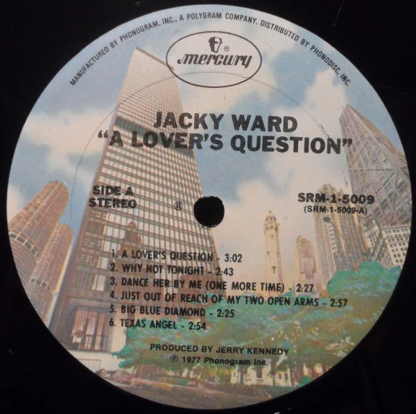 Jacky Ward: A Lover's Question 12" - Image 3