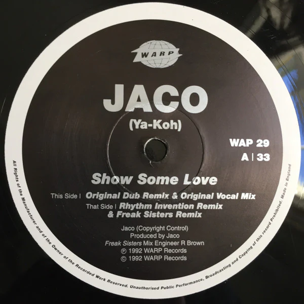 Jaco: Show Some Love 12" - Image 3