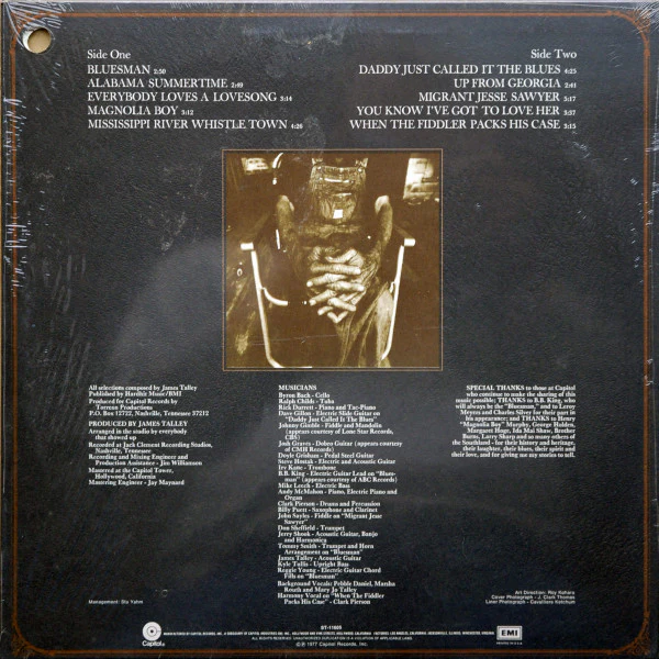 James Talley: Blackjack Choir 12" - Image 2