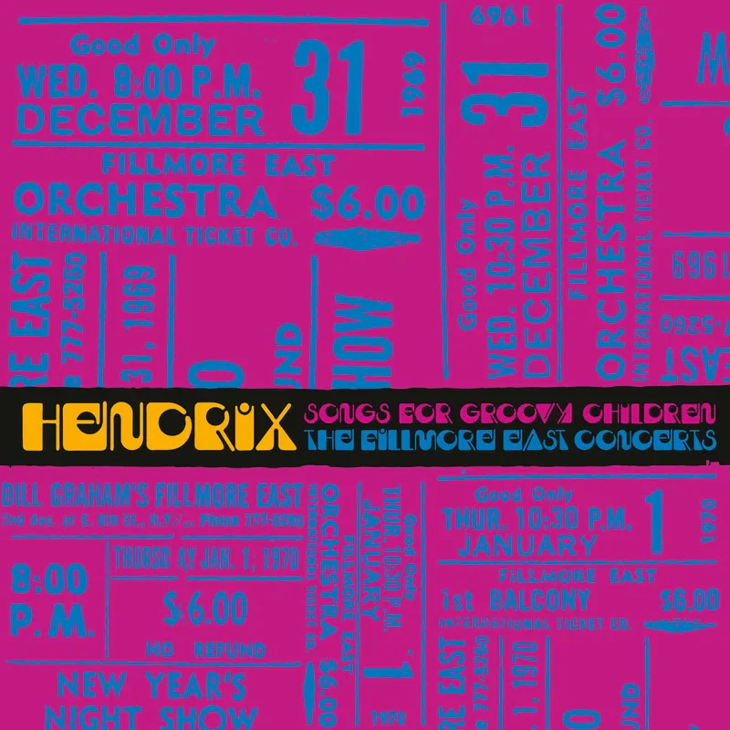 Jimi Hendrix: Songs For Groovy Children - The Fillmore East Concerts 12" (Black Friday 2024)